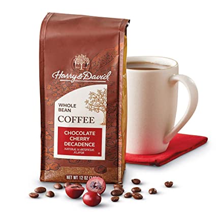 Harry & David Chocolate-Cherry Decadence Whole Bean Coffee (12 Ounces)