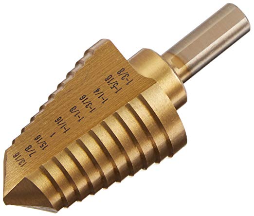 Neiko 10188A Titanium Step Drill Bit, 13/16"