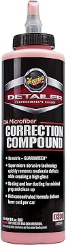 Meguiar's D30016 DA Microfiber Correction Compound - 16 oz.