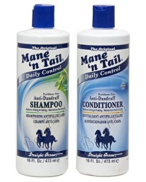 Mane'n Tail Pyrithione Zinc Anti-Dandruff Shampoo and Conditioner 16 oz