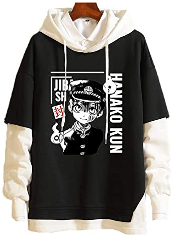 NECHARI Unisex Hoodie Japanese Anime Sweatshirt Pullover Cosplay Costume