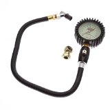 Joes Racing 32310 0-60 PSI Tire Pressure Gauge with Hold Valve