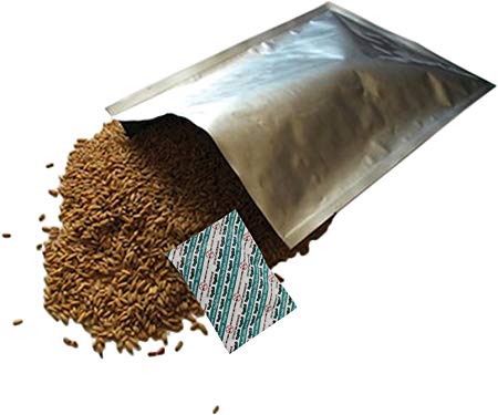50 - 1 Gallon (10"x14") Dry-Packs Mylar Bags & 50 - 300cc Oxygen Absorbers for Dried Dehydrated and Long Term Food Storage