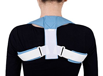 CFR Unisex Posture Corrector Back Shoulder Lumbar Waist Supporting Belt Muscle Compression Braces Royal Mail Post