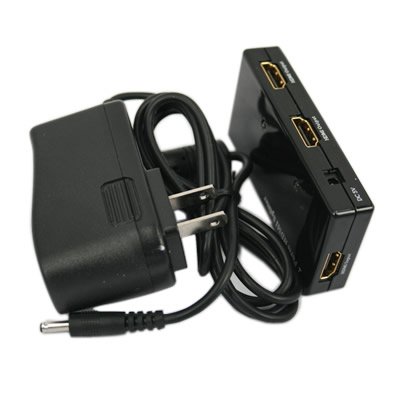 HDMI Splitter Amplifier 1 In to 2 Out Dual Display