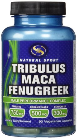 Natural Sport Tribulus/Maca/Fenugreek Supplement, 90 Count