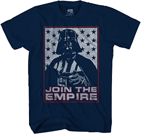 Star Wars Darth Vader Join The Empire Funny Adult Tee Graphic T-Shirt for Men Tshirt