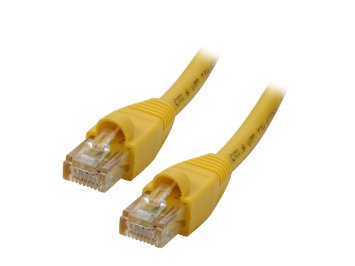 Rosewill 7-Feet Cat 6 Network Cable - Yellow (RCW-598)