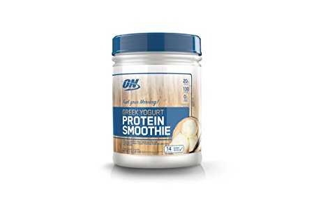 Optimum Nutrition On Greek Yogurt 14 Servings Protein Smoothie, Vanilla, 1.02 Pound