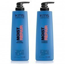 KMS Moist Repair Shampoo & Conditioner (Combo Deal) 25.3 oz each with Pumps