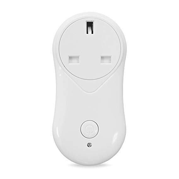 Silentnight Alexa-Enabled Smart Wi-Fi Plug, White, Single