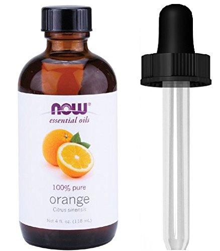 NOW Foods Orange Oil Sweet, 4 Ounce   1 Glass Dropper