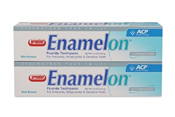 Premier 9007270 Enamelon Toothpaste, 122 g, White (Pack of 2)