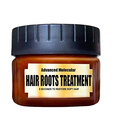 Advanced Molecular Hair Root Treatment Collagen Intensive Treatment 60 ml, with argan Oil, jojoba Oil, shea Butter, and Aloe Vera, 100% Silicone Free & Animal Free
