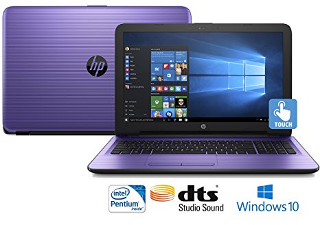 HP 15-AY021DS, Intel N3710 Quad-Core, 8GB, 1TB HDD, 15.6” Touchscreen Notebook (Certified Refurbished)