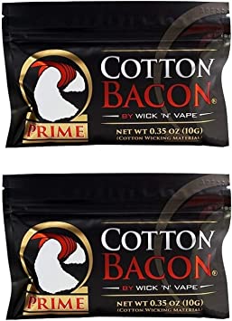 Cotton Bacon Prime by Wick 'N' Vape Double Pack