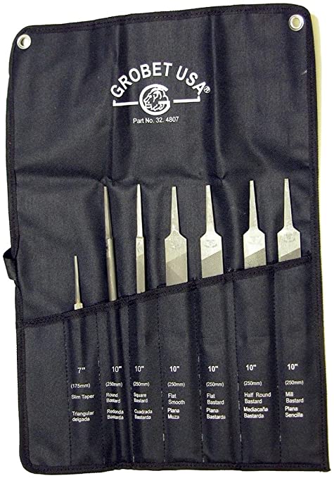 7 Piece Assorted American Pattern File Set
