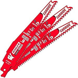 6" Carbide Tipped General Purpose Reciprocating Blade