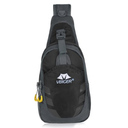 Vbiger Multi-functional Outdoor Sports Chest Bag Sling Bag Pack for Gift