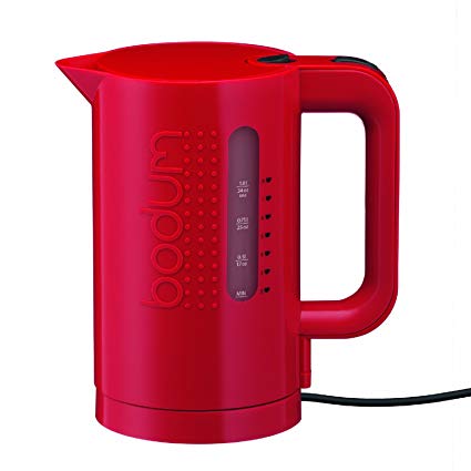 Bodum 11452-294US 34-Ounce Electric Water Kettle, Red