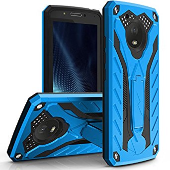 Motorola Moto E4 Case, Zizo [Static Series] Shockproof [Military Grade Drop Tested] w/ Kickstand [Motorola Moto E4 Heavy Duty Case] Impact Resistant