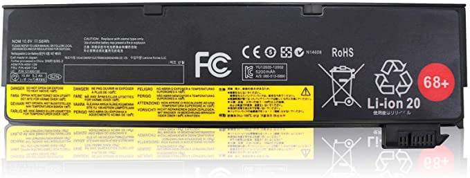 Shareway 6 Cell Replacement Laptop Battery for Lenovo ThinkPad X240 X250 T440 T440s T450s T550 K2450 45N1134 45N1135 [10.8V 58WH]