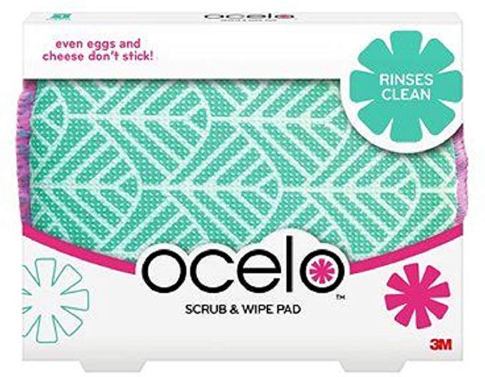 O-Cel-O Scrub & Wipe Cleaning Pad, Pack of 6