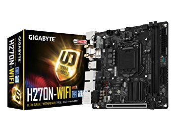 GIGABYTE GA-H270N-WIFI LGA1151 Intel H270 Mini ITX DDR4 Motherboard