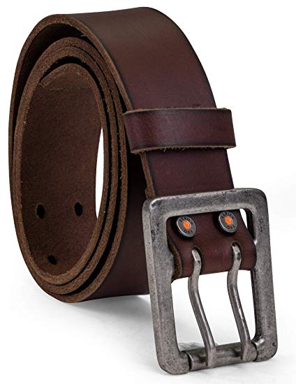 Timberland PRO Men's 42mm Double Prong Leather Belt