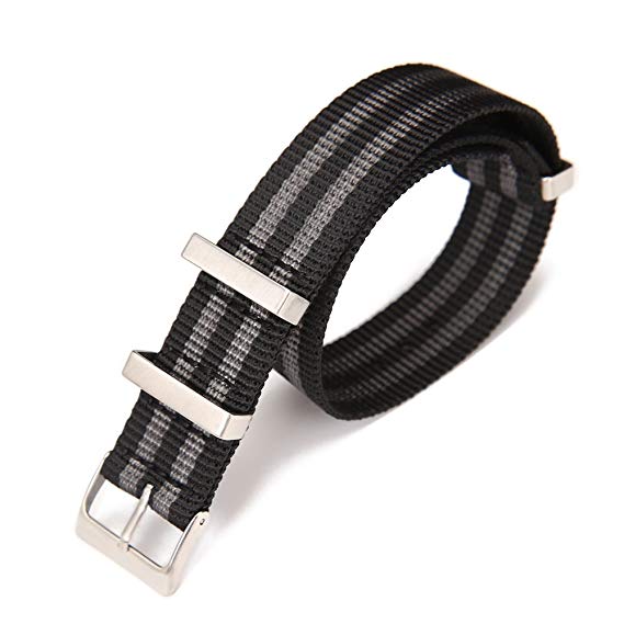 Carty NATO Watch Bands - 20mm 22mm NATO Strap - High-Density Ballistic Nylon Straps Replacement Nylon Watch Band
