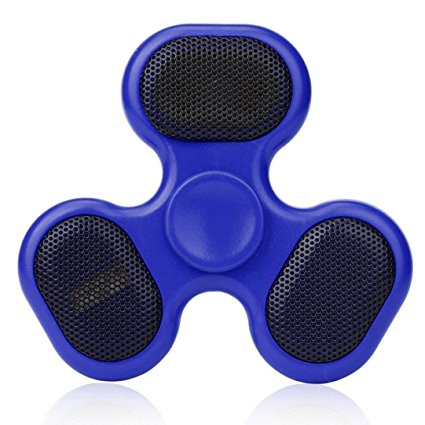 SUFUM 2017 NEW LED Light music Spinner Stress Reducer Anti-Stress Focus Toys EDC Hand Spinner with Bluetooth Speaker for ADD, ADHD, Anxiety, Autism Adult and Children