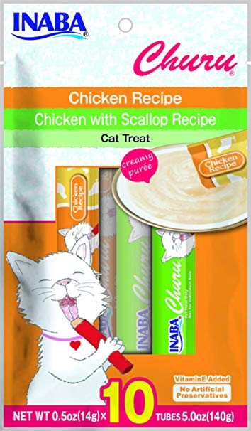 INABA Churu Lickable Creamy Puree Japanese Cat Treats