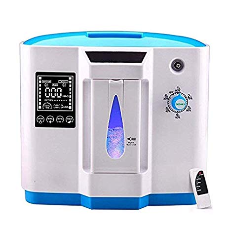 HUKOER Portable Homecare Oxygen Bar Machines Ox-ygen Con-centrator,1-6L/min Adjustable