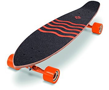 Street Surfing Kick Tail Blown Out Long Board Skateboard, 36" Blown Out