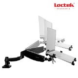 Loctek Laptop Notebook computer monitor swivel Arm stand Mount workstation support for 11 - 156 Screen Support