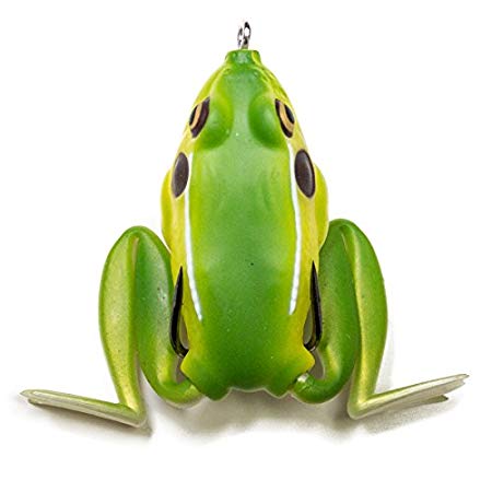 Lunkerhunt Lunker Frog Series 2.5-Inch Green Tea Style Fishing Lure