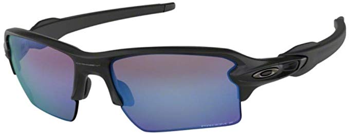 Oakley Men's Flak 2.0 XL OO9188 Sunglasses Bundle with original case, and accessories (6 items)