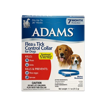 Adams Flea and Tick  Collar For Dogs