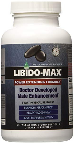 Libido-max Power extending formula,75 fast-acting liquid soft-gels