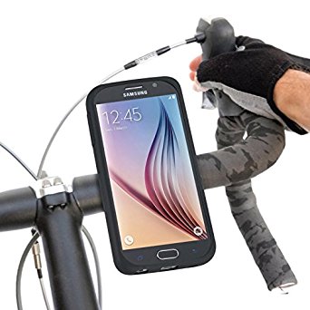 Tigra® MountCase Bicycle / Motorcycle Bike Mount Kit for Samsung Galaxy S7 Edge