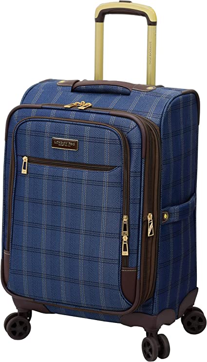 London Fog Unisex London Fog Brentwood Ii 20" Expandable Spinner Carry-on Luggage- Carry-On Luggage
