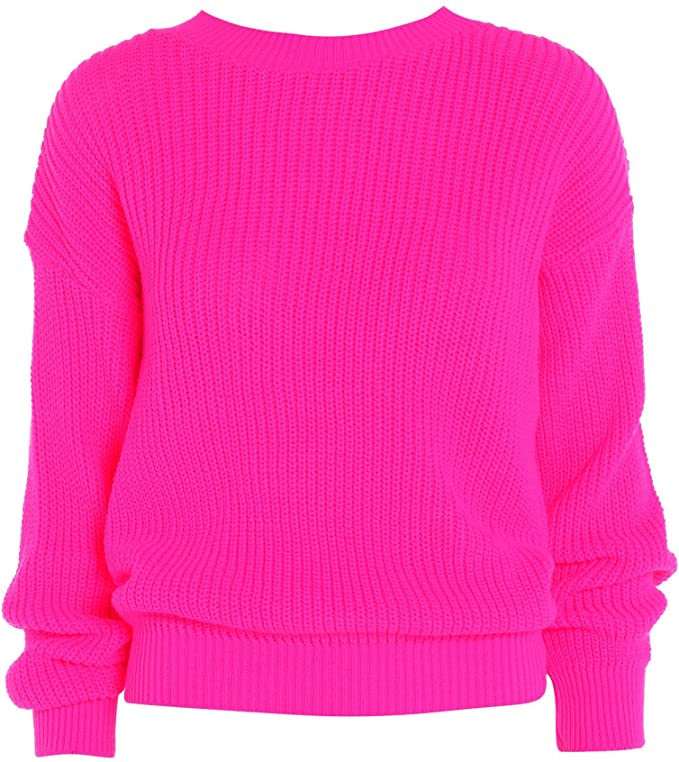 Purl Women's Oversized Baggy Chunky Knitted Jumper Pullover