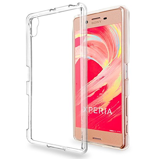 natura Xperia X Performance Soft case cover CRYSTAL VIEW  Protection Film   Dust Remover   Back Protection Film   Micro Fiber Cloth