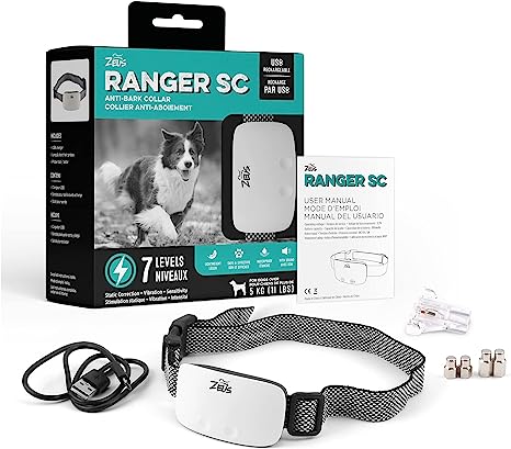 ZEUS Ranger SC Anti Dog Bark Collar, Dog Training Collar (96104)