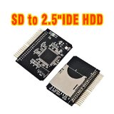 Optimal Shop New Secure Digital 44 Pin 25 Male IDE to SD Card Adapter Amiga 600 1200