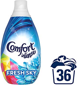 Comfort Ultra Concentrated Fresh Sky Fabric Conditioner 36 Wash, 540 ml