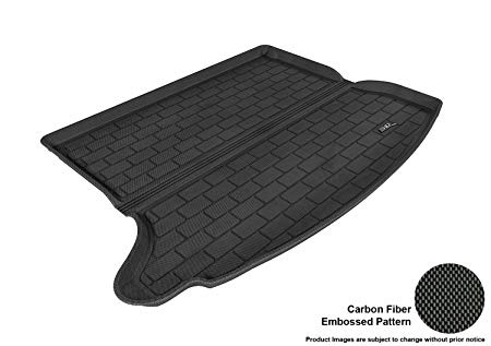 3D MAXpider Cargo Custom Fit All-Weather Floor Mat for Select Mazda3 Models - Kagu Rubber (Black)