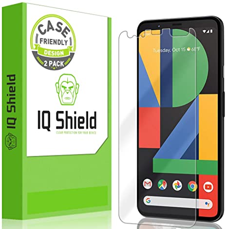 IQ Shield Screen Protector Compatible with Google Pixel 4 XL (2-Pack)(Case Friendly) Anti-Bubble Clear Film