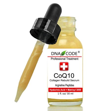 DNA Code®- CoQ10 Collagen Rebuild Serum   Argireline,Hyaluronic Acid  Matrixyl 3000