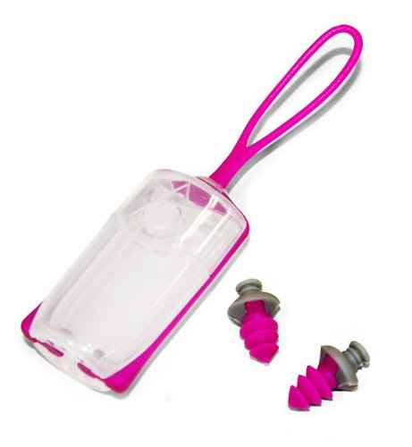 Aqua Sphere Silicone Ear Plug with Case